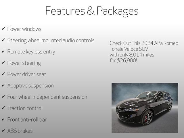 Used 2024 Alfa Romeo Tonale Veloce image 8