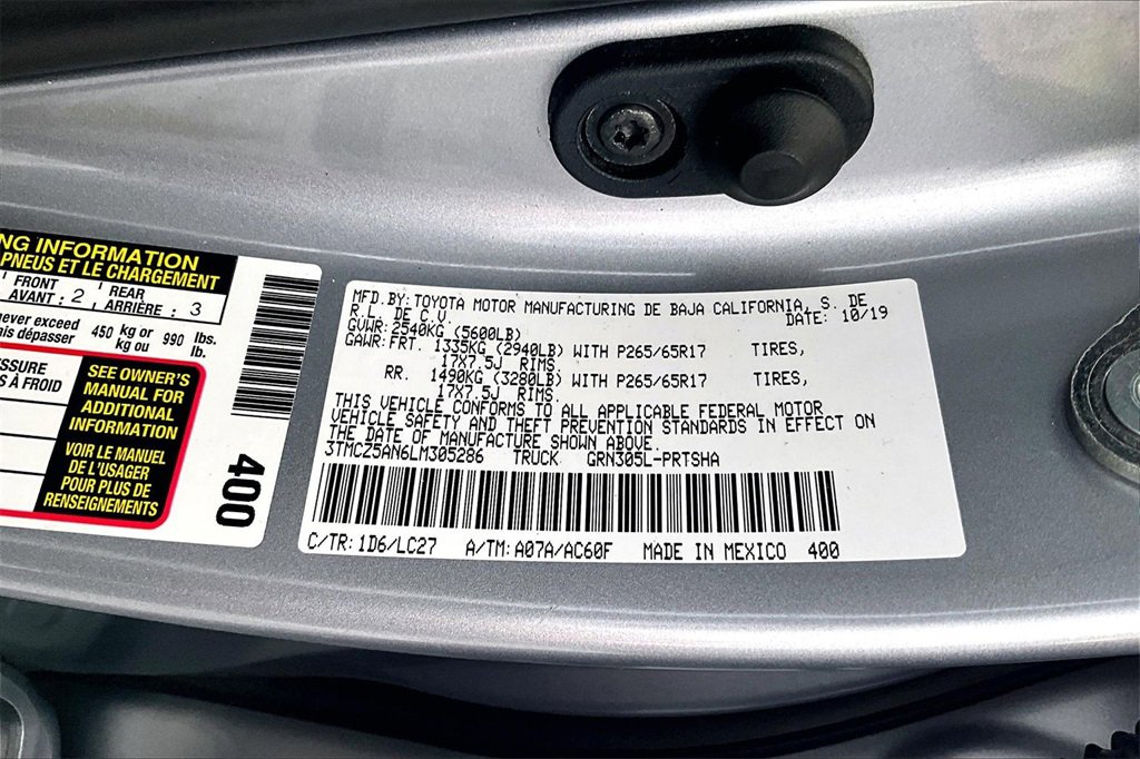 Used 2020 Toyota Tacoma TRD Sport image 20