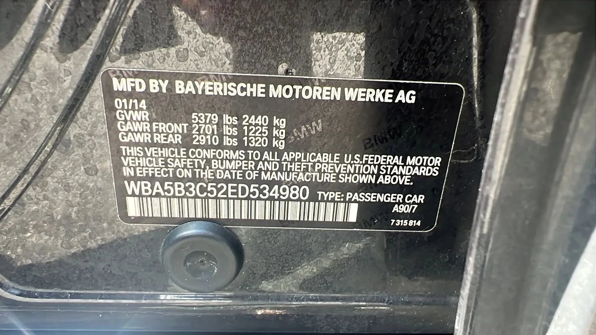 Used 2014 BMW 535i xDrive Sedan image 33