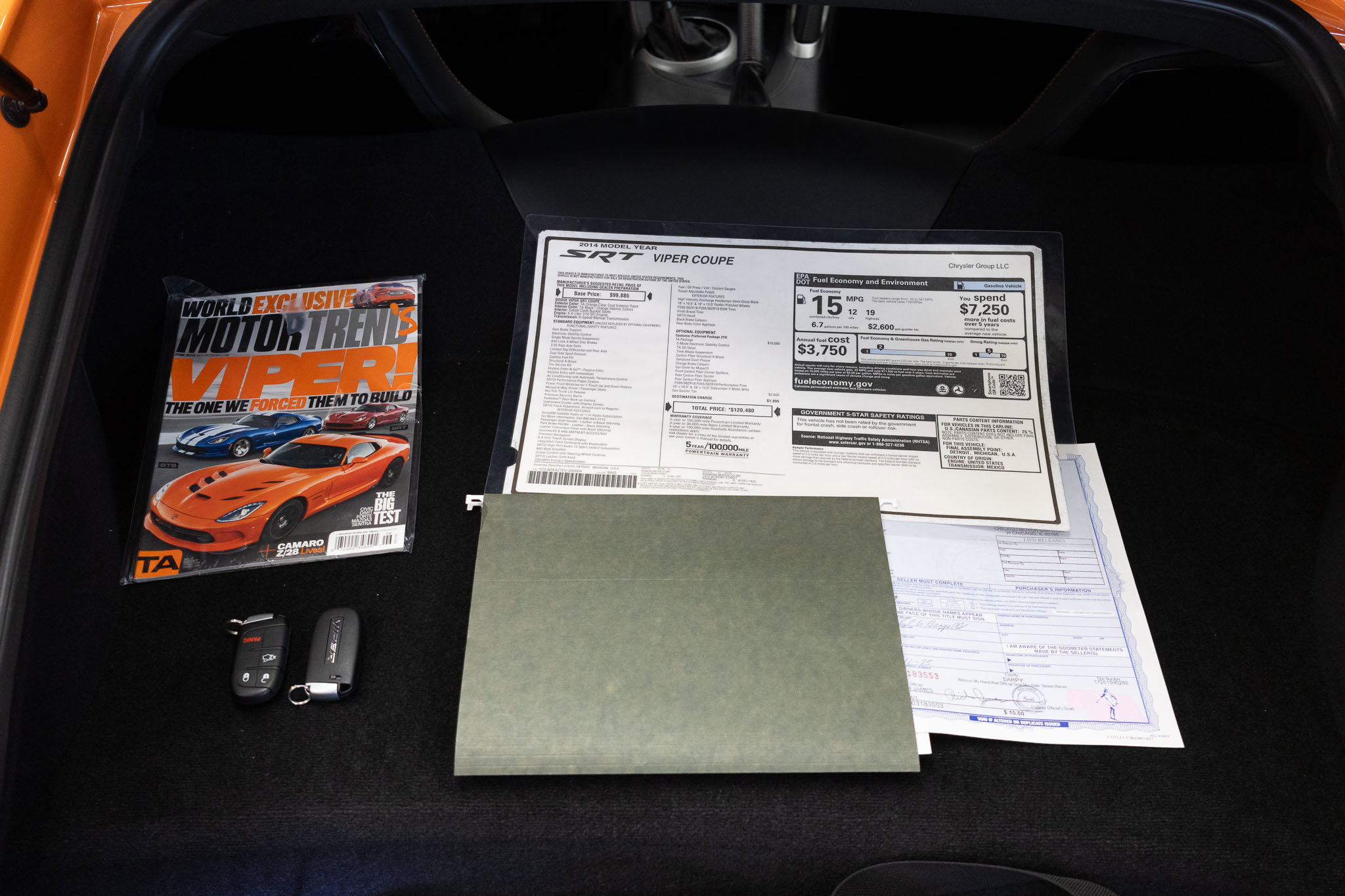 Used 2014 SRT Viper SRT-10 image 62