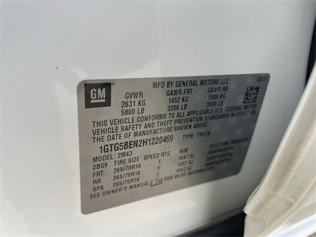 Used 2017 GMC Canyon 2WD Crew Cab w/ Convenience Package image 32