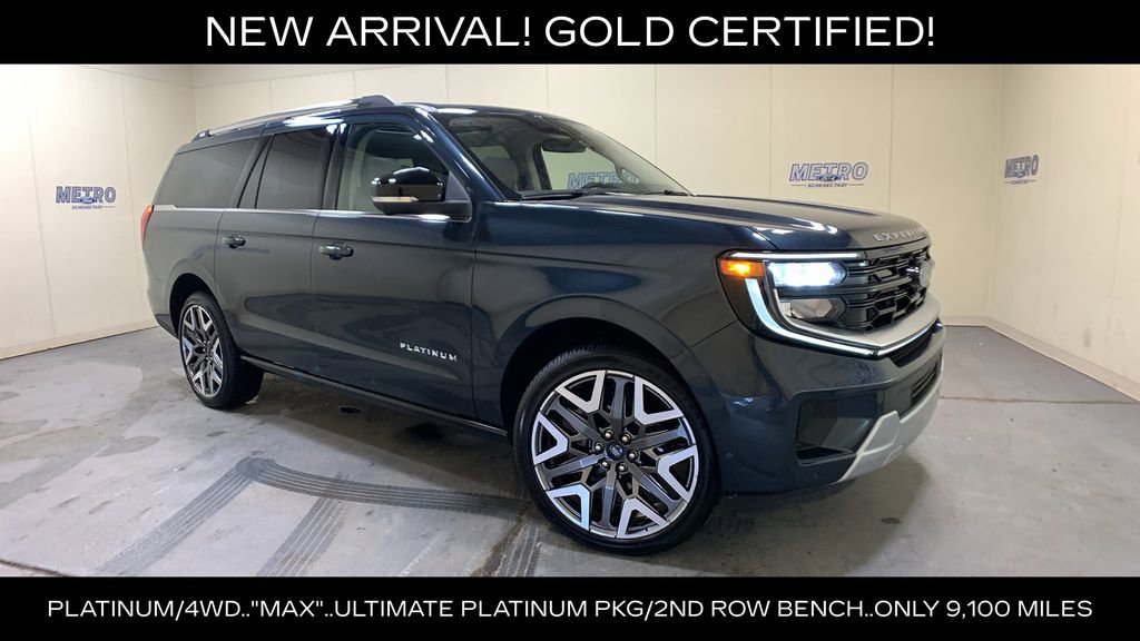 Certified 2025 Ford Expedition Max Platinum w/ Platinum Ultimate Package image 1