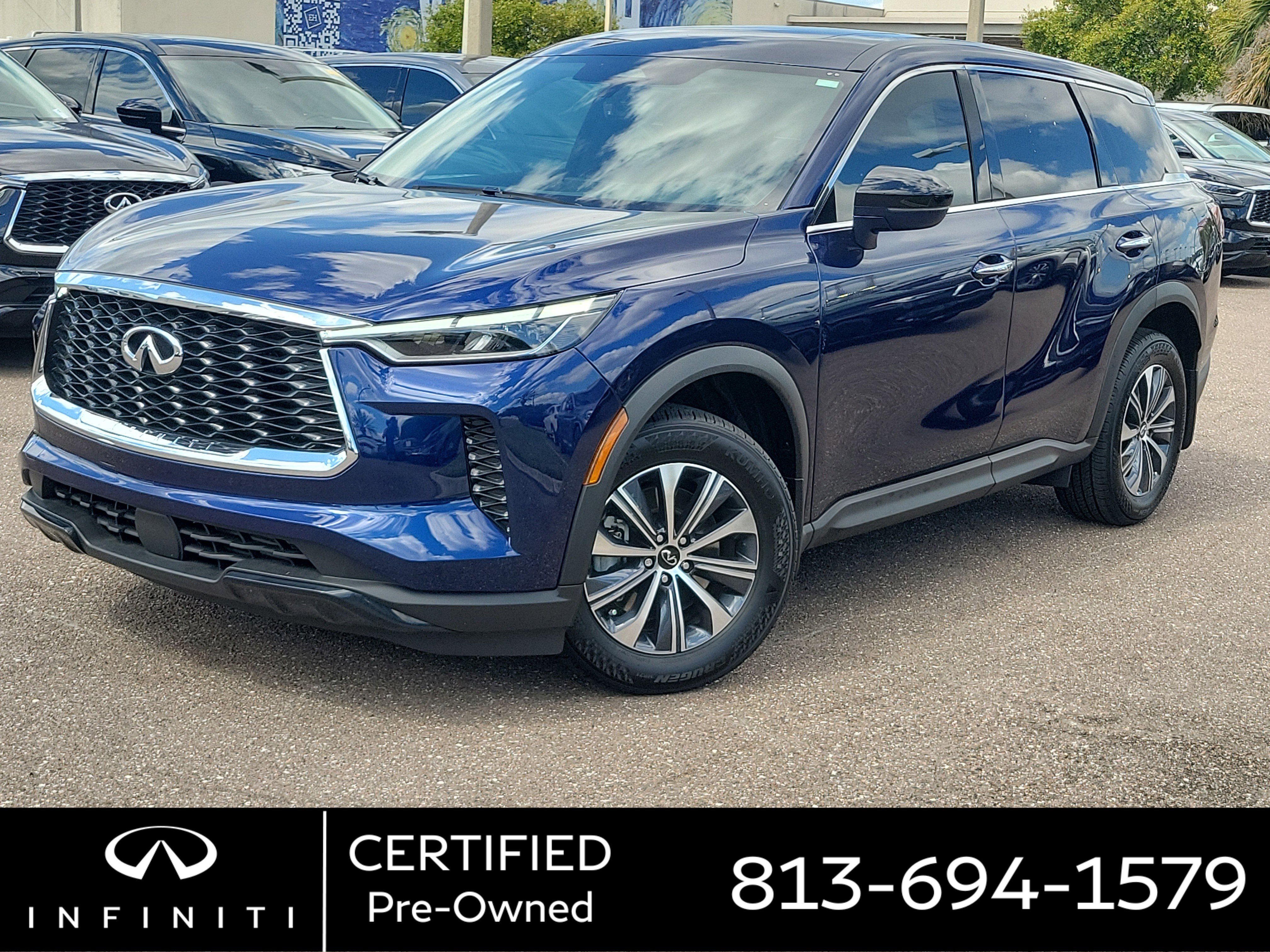 Certified 2025 INFINITI QX60 Pure w/ Cargo Package