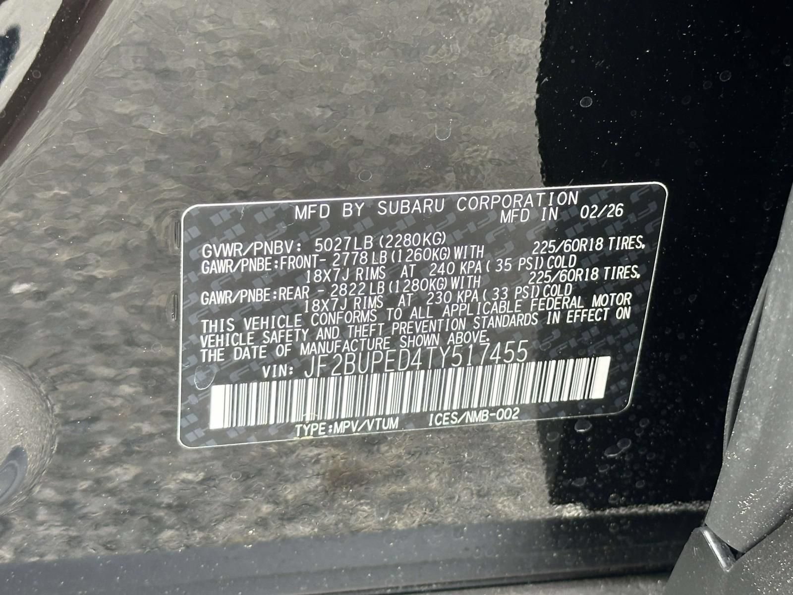 New 2026 Subaru Outback Wilderness AWD/4WD image 15
