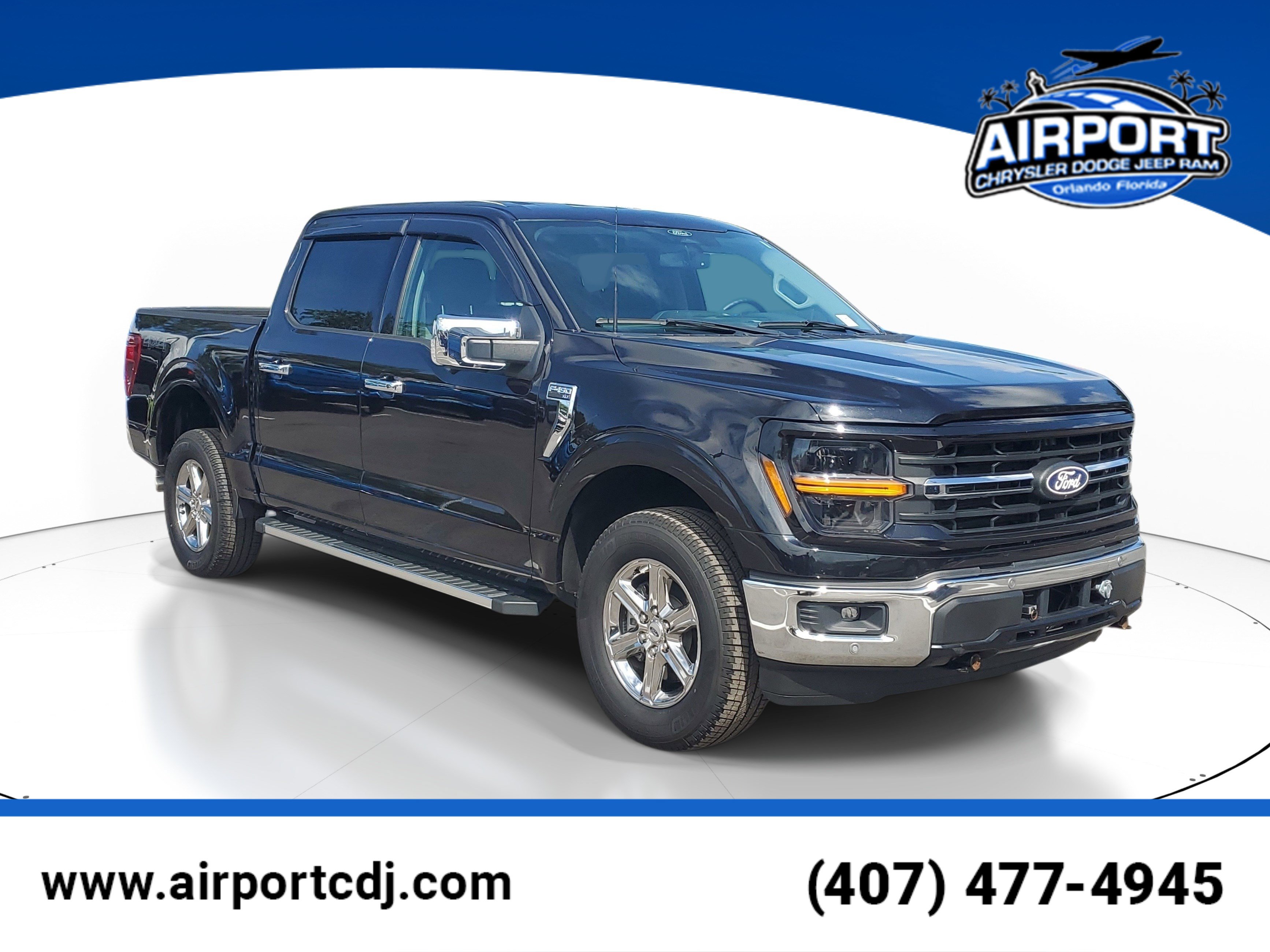 Used 2024 Ford F150 XLT w/ Equipment Group 302A MID AWD/4WD image 1