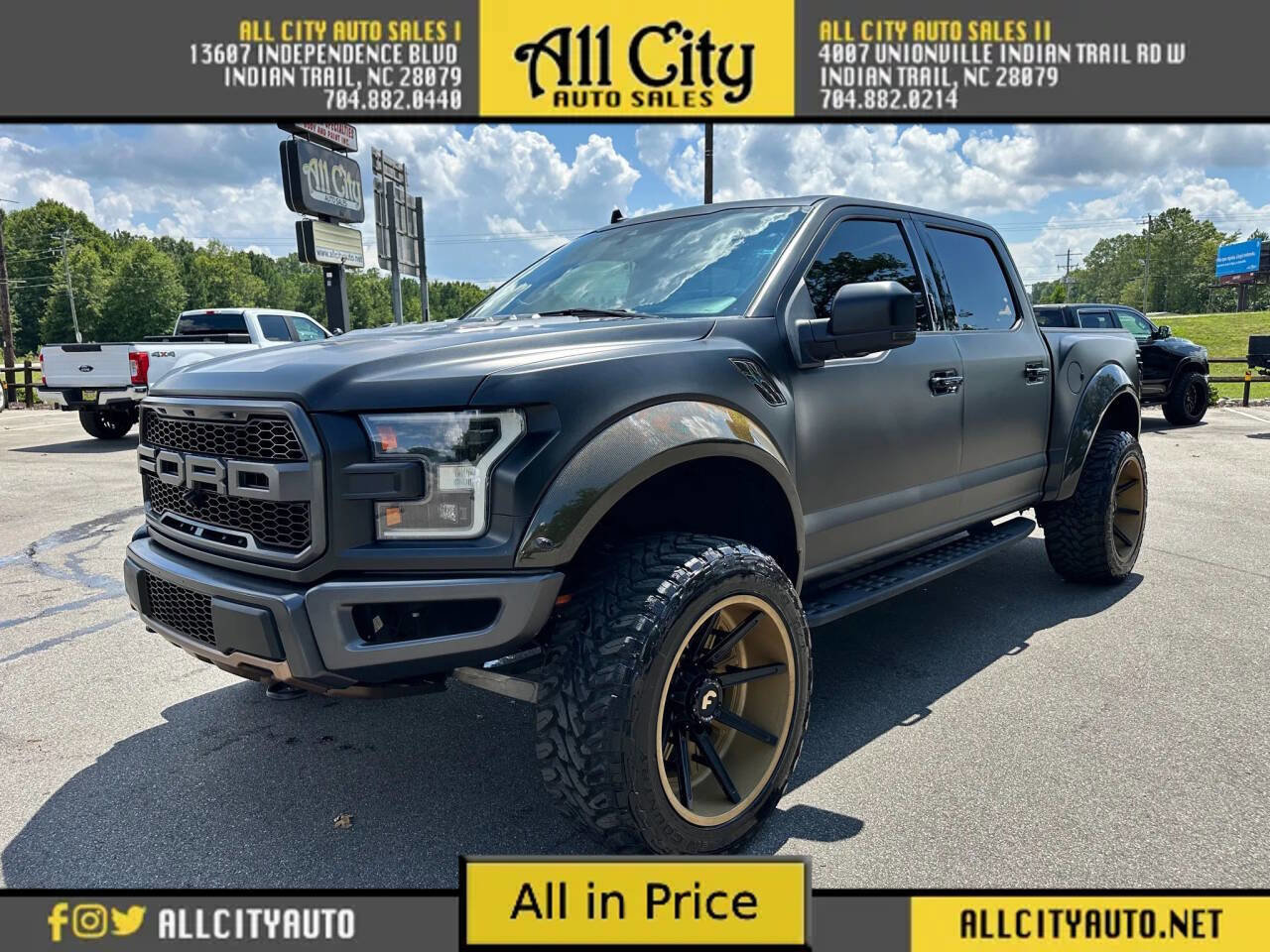Used 2020 Ford F150 Raptor w/ Equipment Group 802A Luxury image 3
