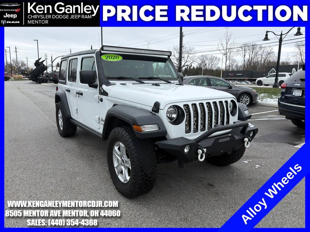 Used 2020 Jeep Wrangler Unlimited Sport S image 1