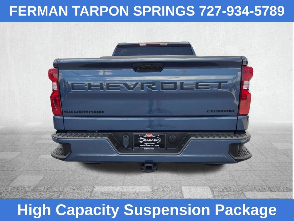Certified 2024 Chevrolet Silverado 1500 Custom w/ Turbomax Blackout Package RWD image 10