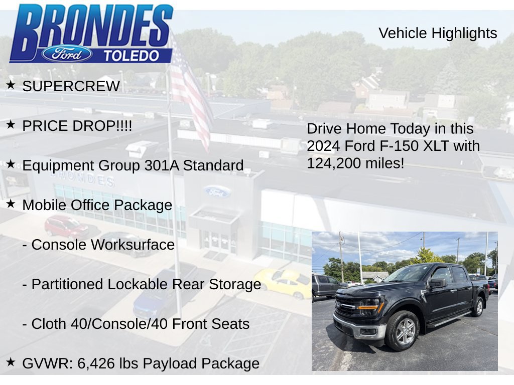 Used 2024 Ford F150 XLT w/ Mobile Office Package RWD image 5