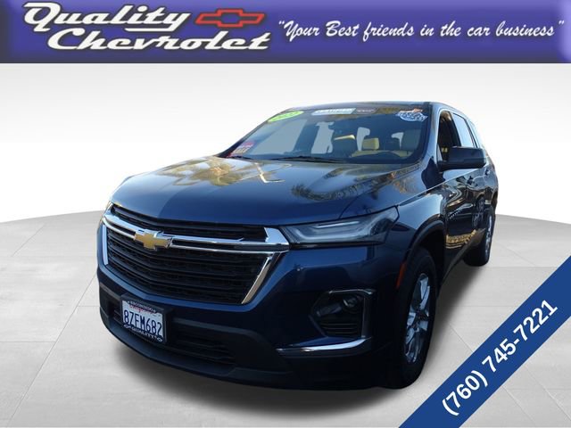 Certified 2022 Chevrolet Traverse LS w/ LPO, Cargo Package image 1