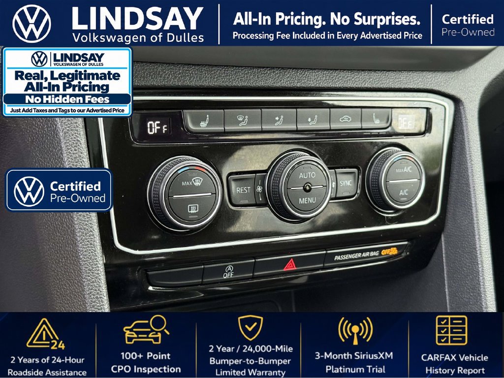 Certified 2023 Volkswagen Atlas SE w/ Panoramic Sunroof Package AWD/4WD image 20