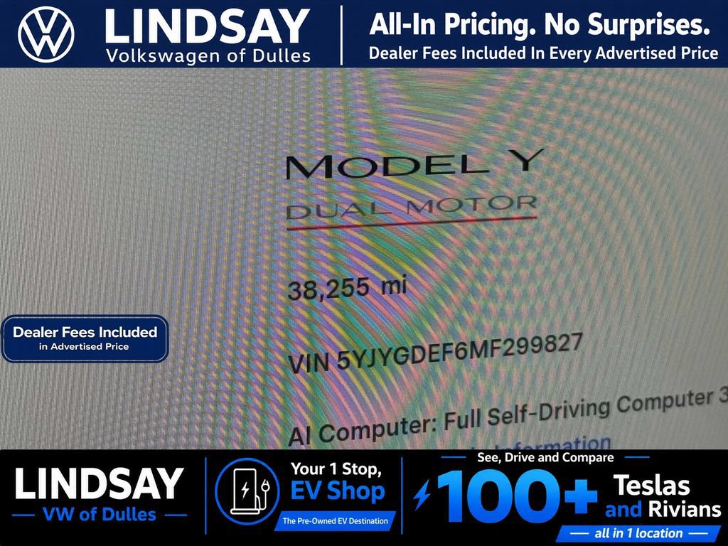 Used 2021 Tesla Model Y Performance AWD/4WD image 27