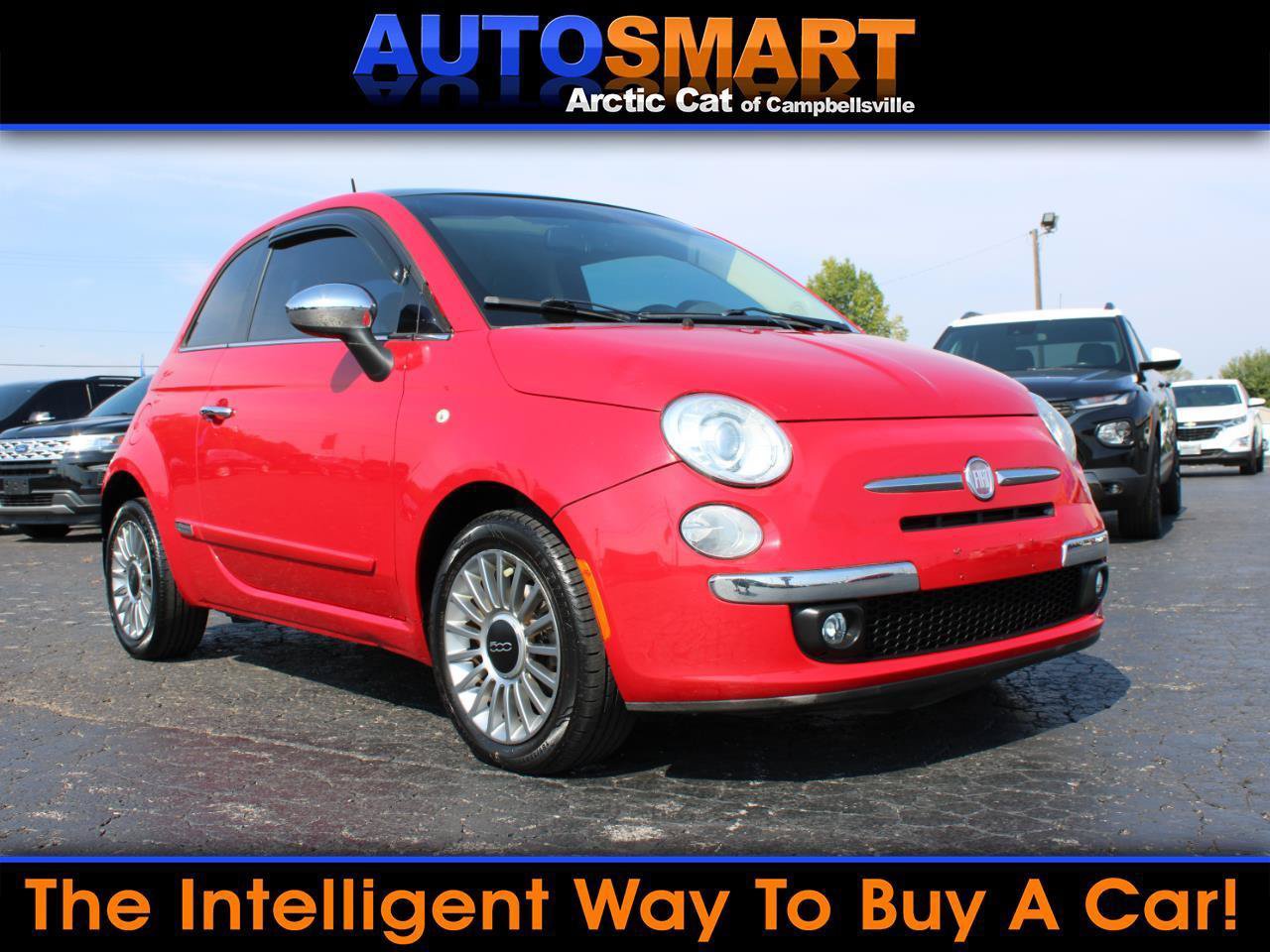 Used 2012 FIAT 500 Lounge w/ Luxury Leather Pkg FWD image 1