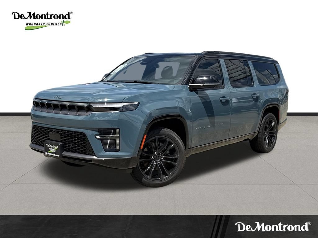 New 2026 Jeep Grand Wagoneer L Summit w/ Rear Seat Video Group I