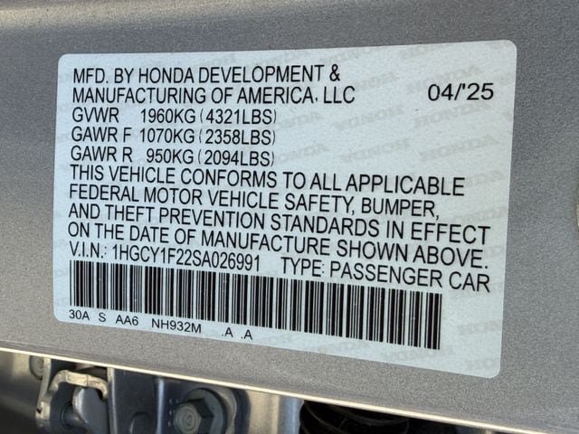 Used 2025 Honda Accord LX image 26