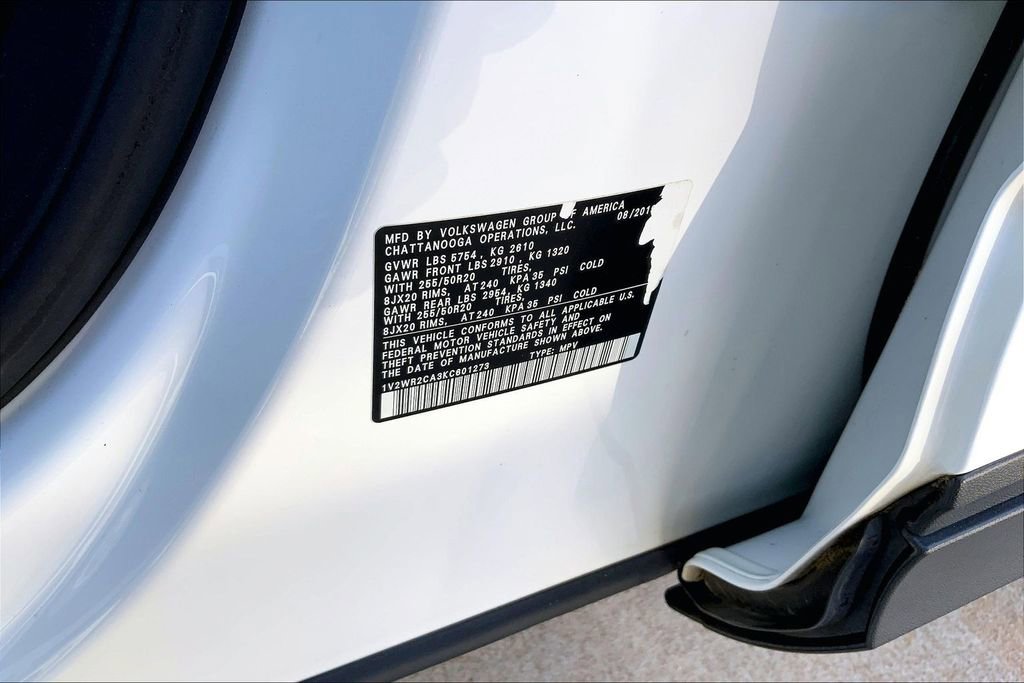 Used 2019 Volkswagen Atlas SE FWD image 34