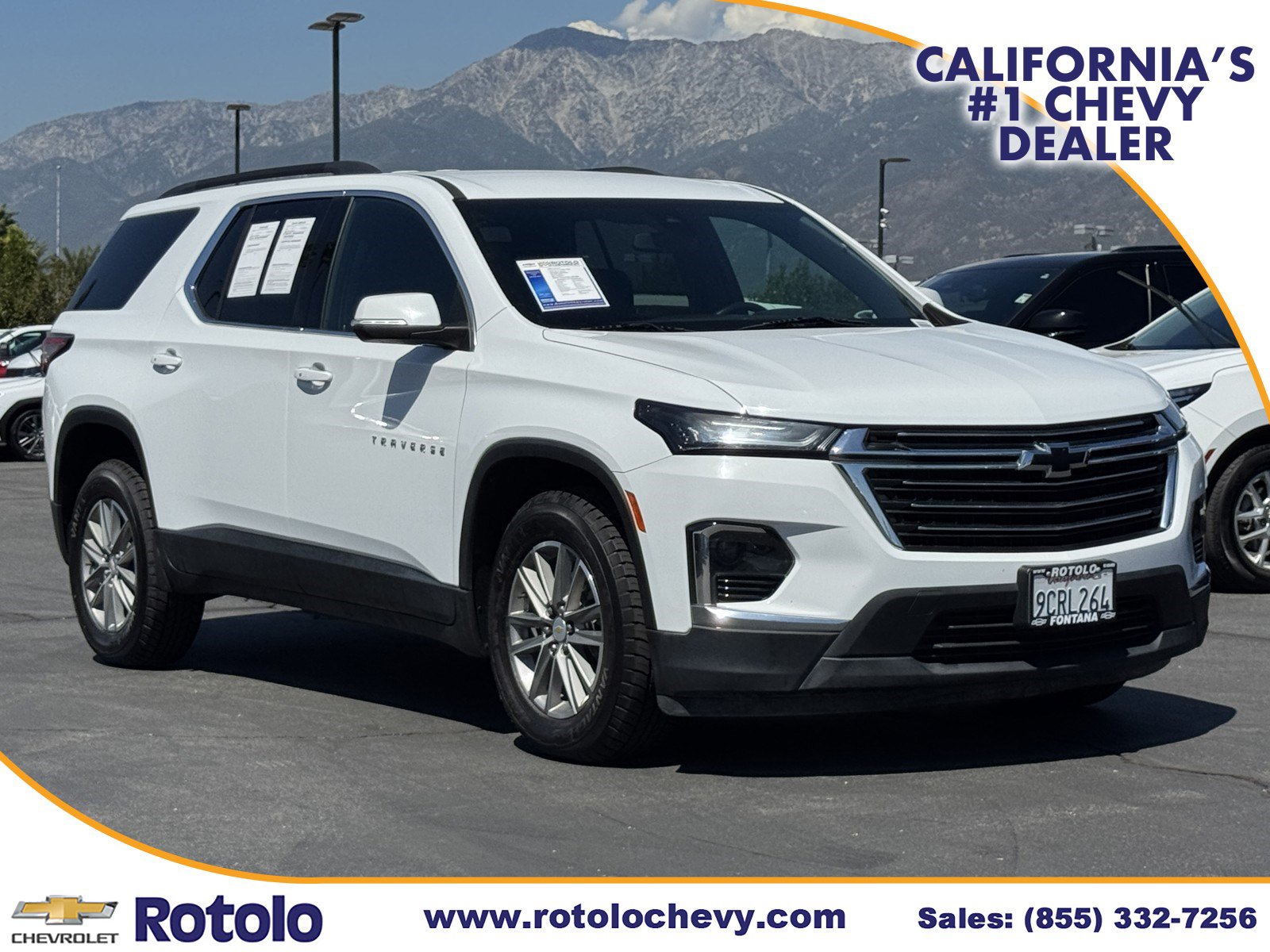 Used 2022 Chevrolet Traverse LT w/ LPO, Floor Liner Package