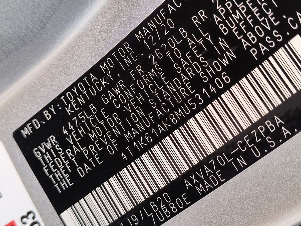 Used 2021 Toyota Camry XSE image 15