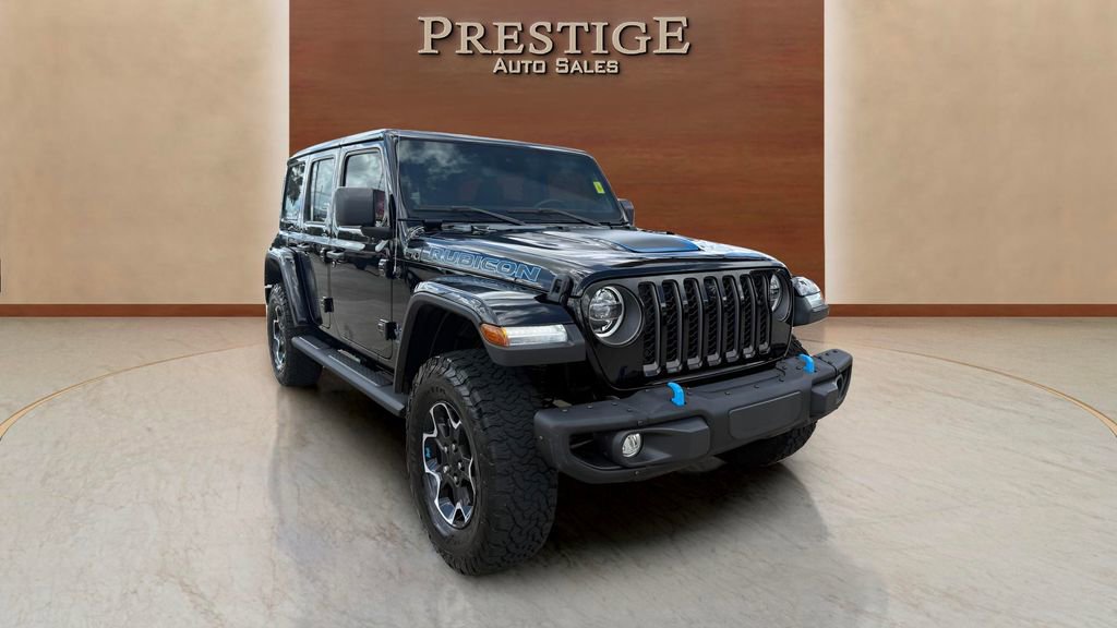 Used 2022 Jeep Wrangler Unlimited Rubicon 4xe w/ Steel Bumper Group image 7