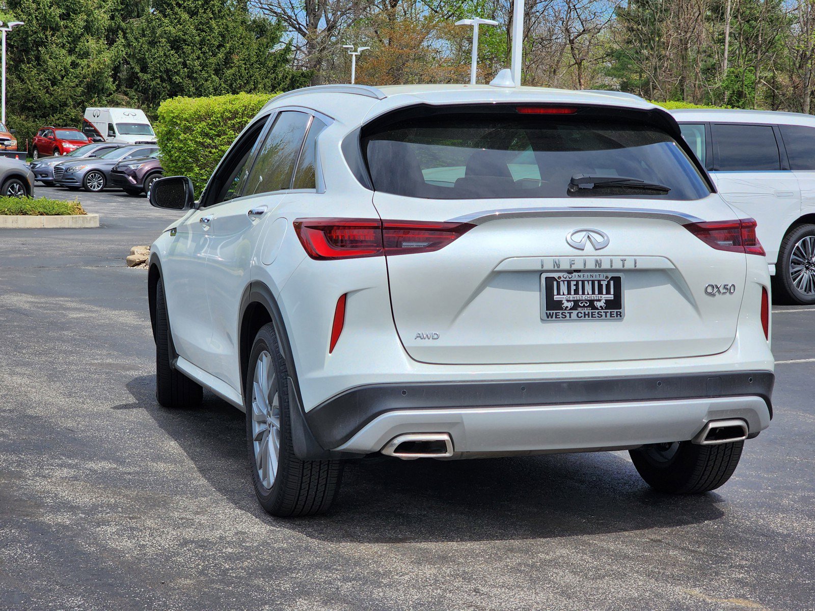 Certified 2025 INFINITI QX50 Luxe image 3
