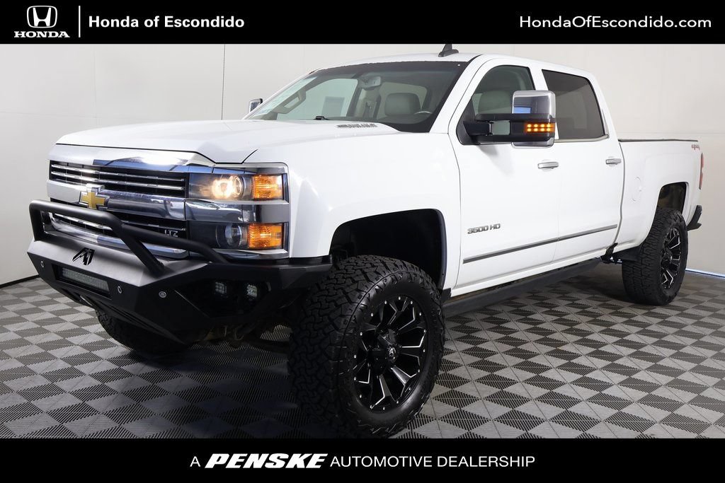 Used 2016 Chevrolet Silverado 3500 LTZ w/ Duramax Plus Package AWD/4WD image 1