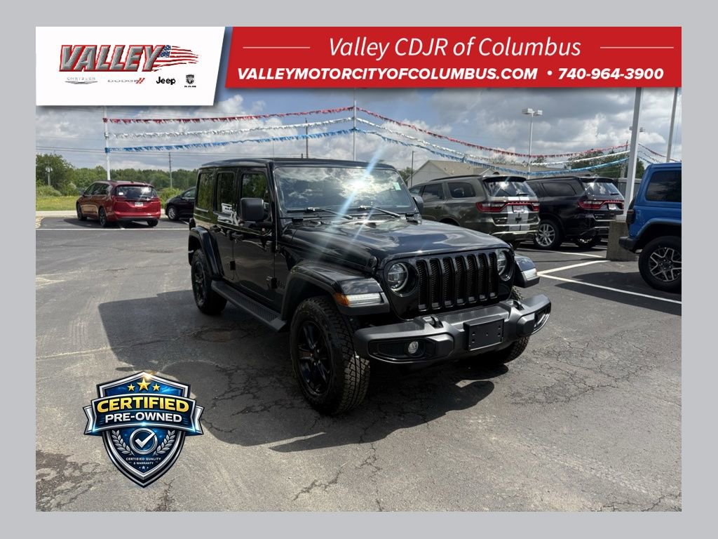 Used 2022 Jeep Wrangler Unlimited Sahara