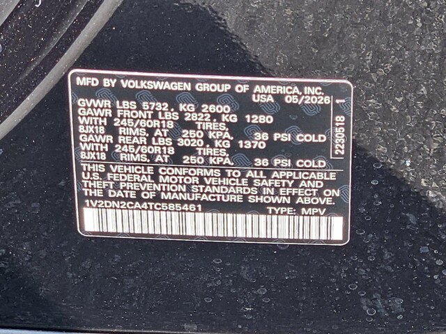 New 2026 Volkswagen Atlas SE FWD image 19