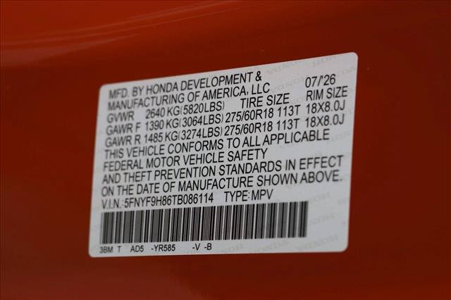 New 2026 Honda Passport TrailSport Elite image 26