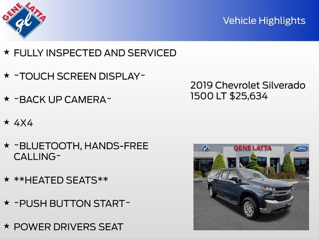 Used 2019 Chevrolet Silverado 1500 LT w/ All-Star Edition AWD/4WD image 32