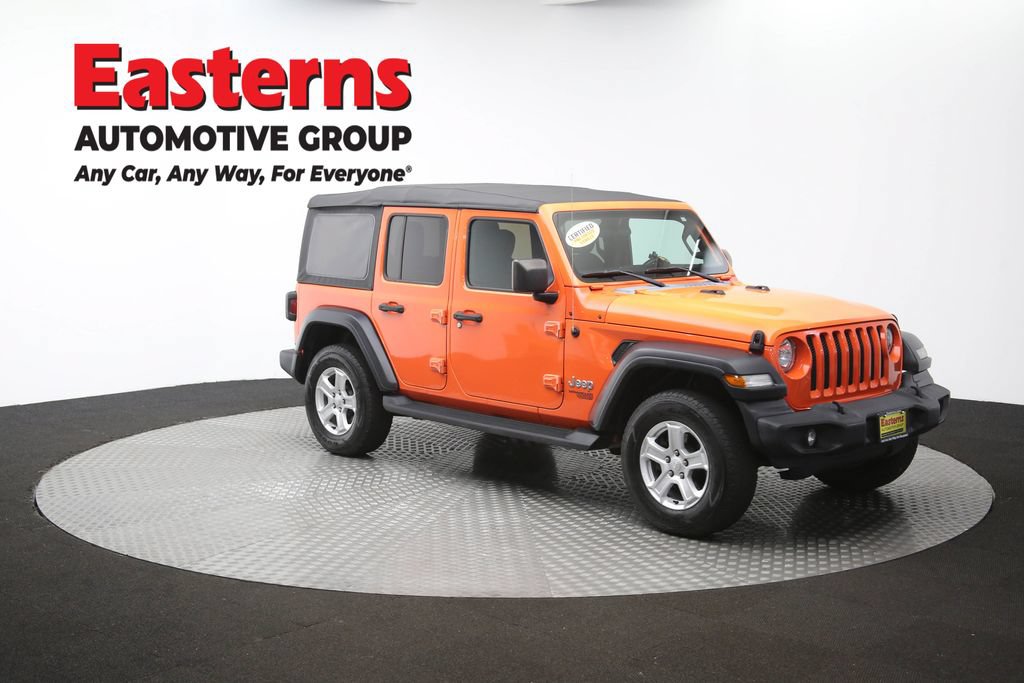 Used 2018 Jeep Wrangler Unlimited Sport S AWD/4WD image 47