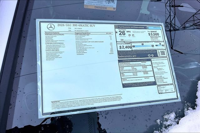 New 2026 Mercedes-Benz GLC 300 4MATIC image 14