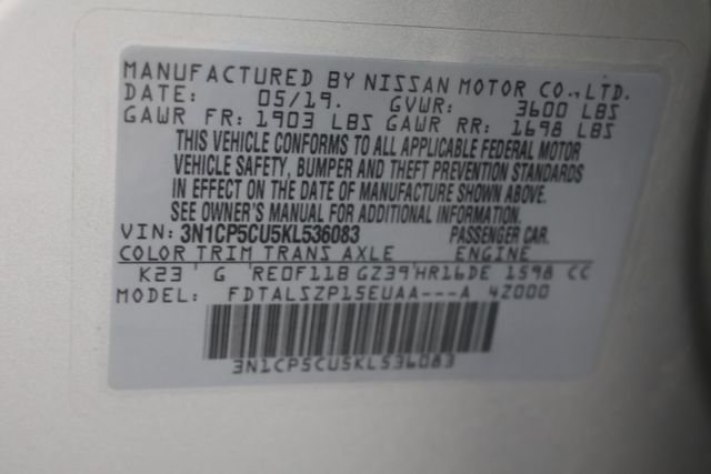 Used 2019 Nissan Kicks SV FWD image 27