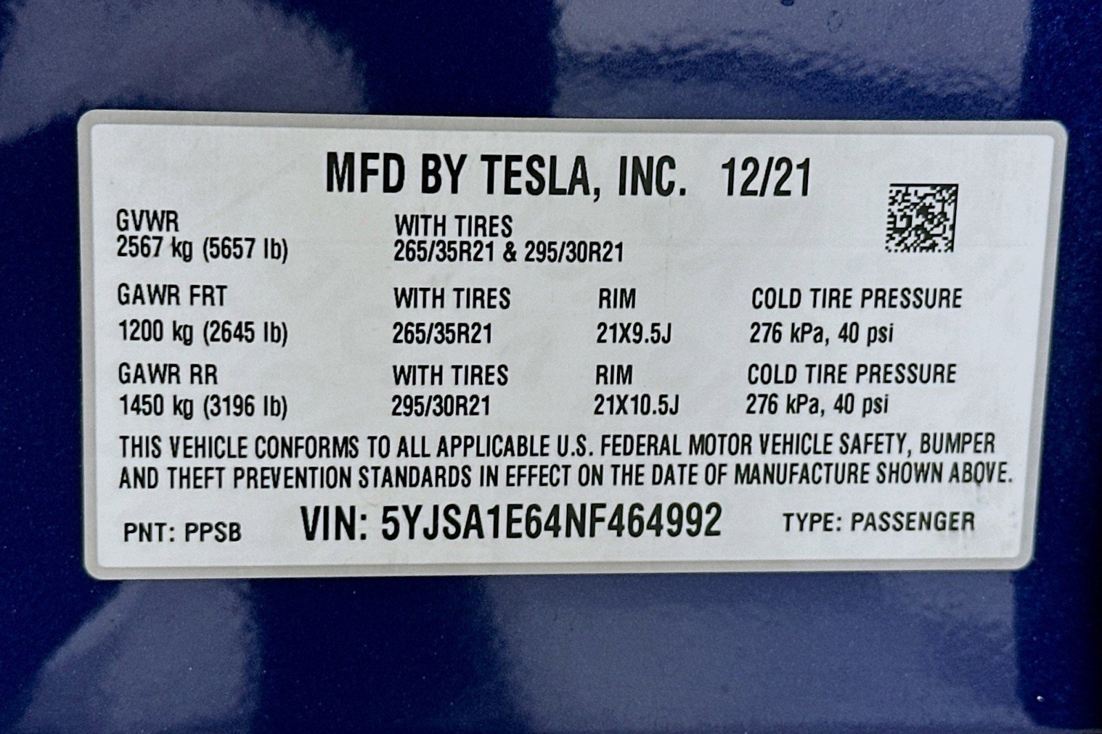 Used 2022 Tesla Model S Plaid AWD/4WD image 24