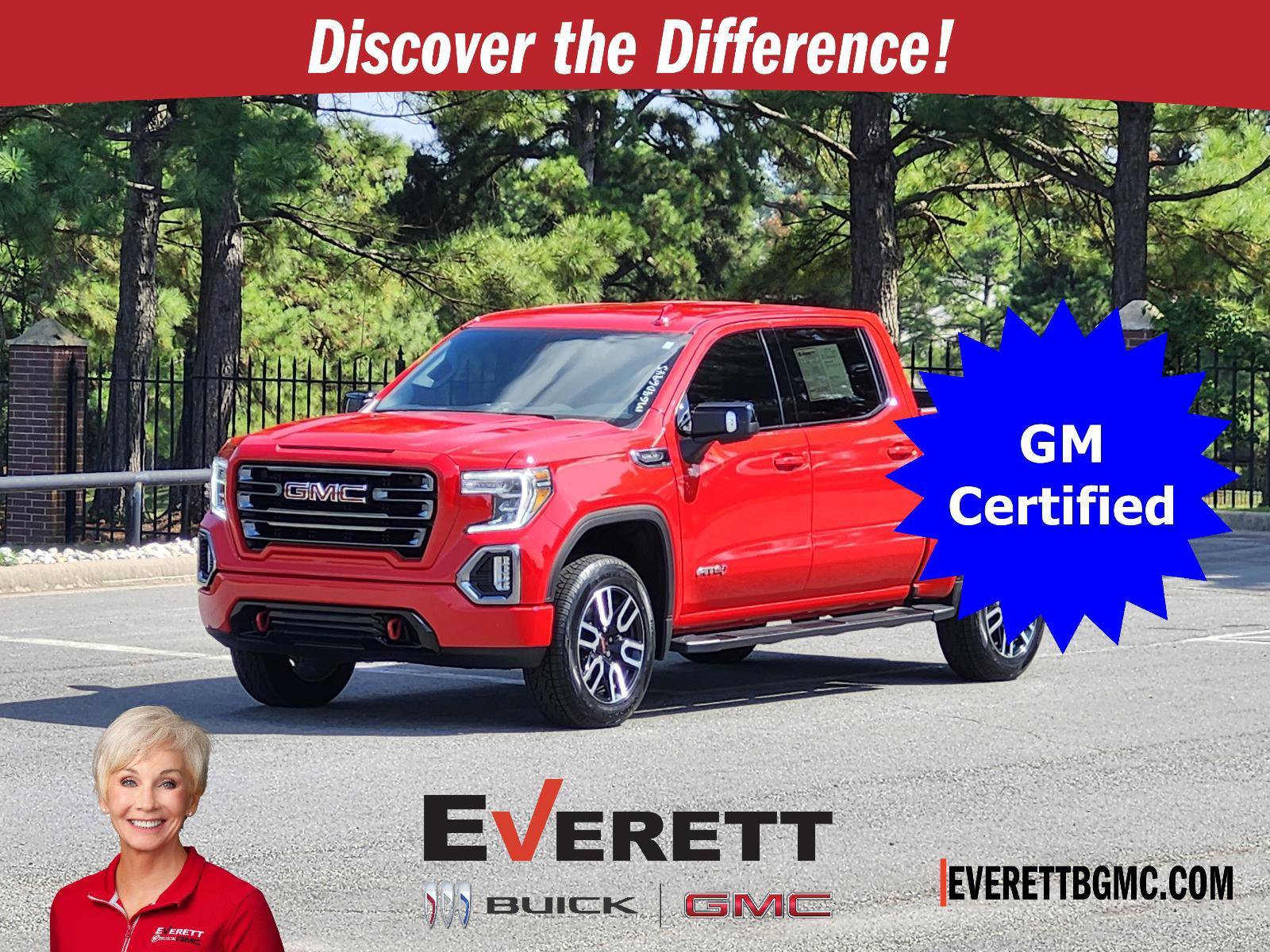 Certified 2021 GMC Sierra 1500 AT4