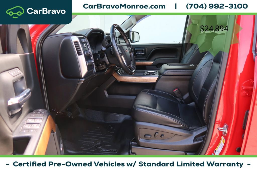 Certified 2016 Chevrolet Silverado 1500 LTZ w/ LTZ Plus Package AWD/4WD image 12