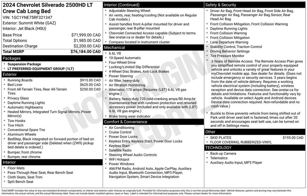Used 2024 Chevrolet Silverado 2500 LT AWD/4WD image 11