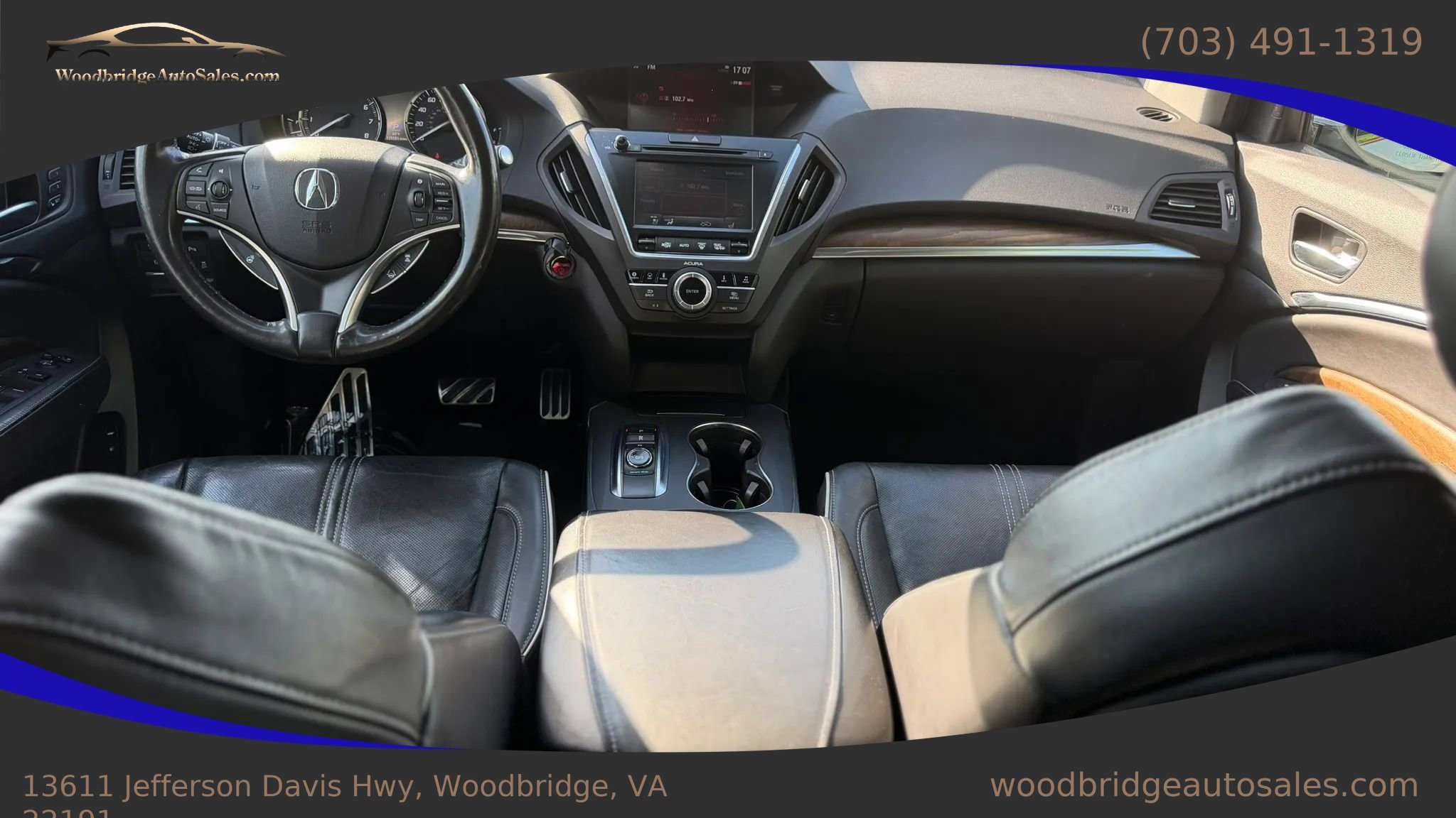 Used 2017 Acura MDX Sport Hybrid w/ Advance Pkg AWD/4WD image 21