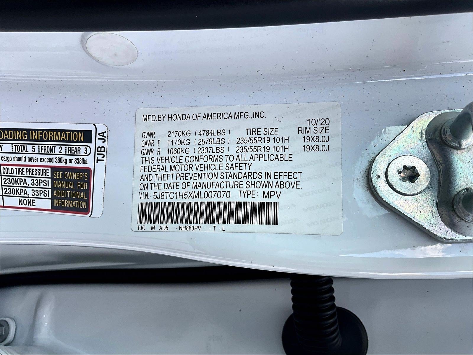 Certified 2021 Acura RDX w/ Technology Package FWD image 19