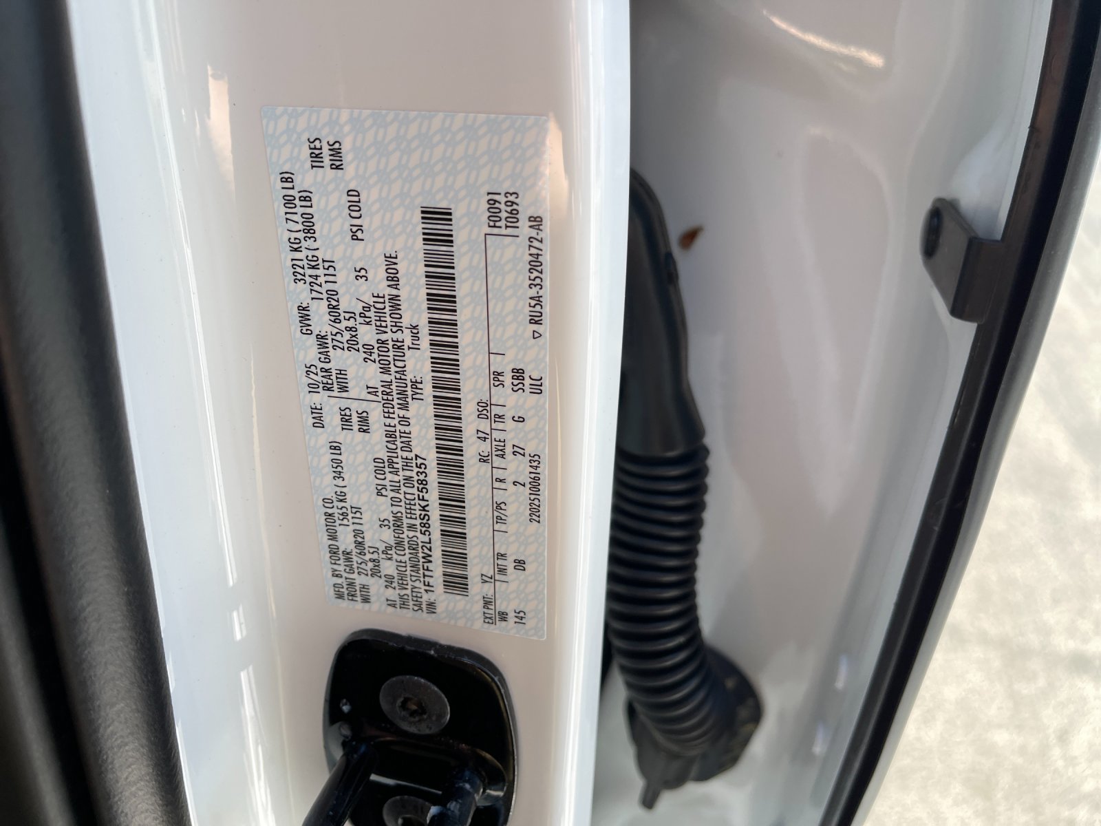 Used 2025 Ford F150 STX w/ Equipment Group 200A AWD/4WD image 30