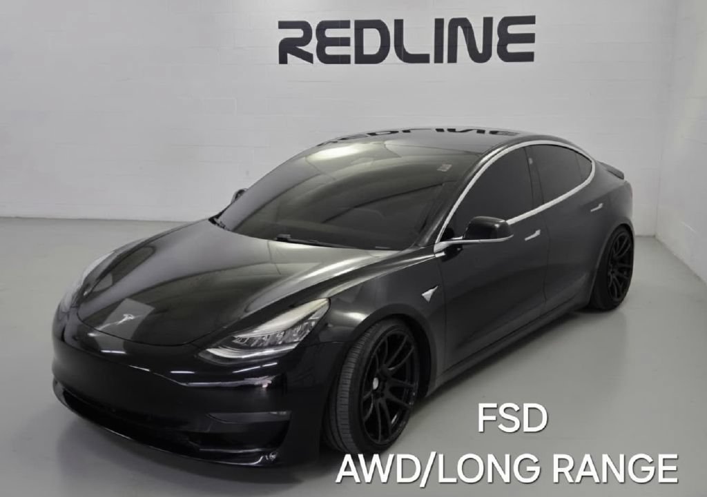 Used 2019 Tesla Model 3 Long Range AWD/4WD image 1