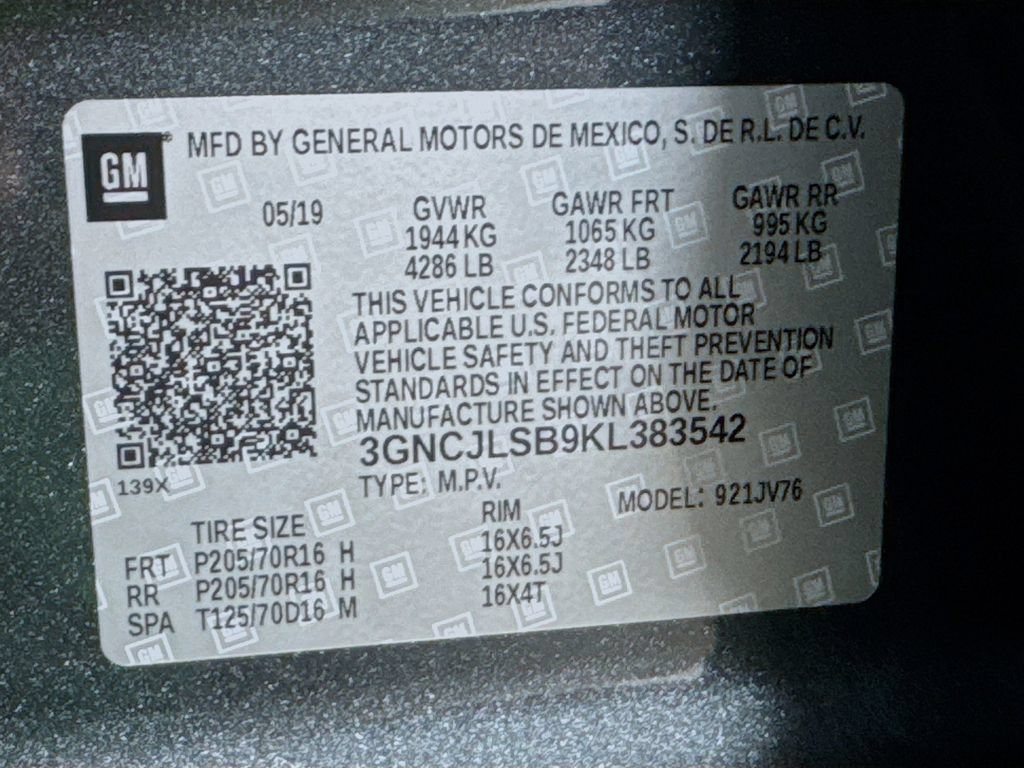 Used 2019 Chevrolet Trax LT w/ LT Convenience Package FWD image 26