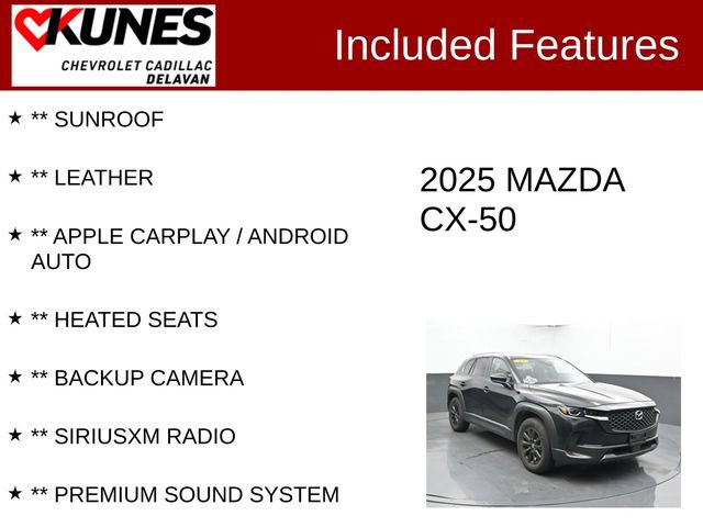 Used 2025 MAZDA CX-50 AWD 2.5 S w/ Weather Package image 3