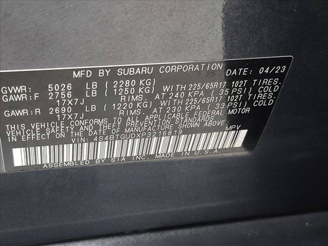 Used 2023 Subaru Outback Wilderness AWD/4WD image 26