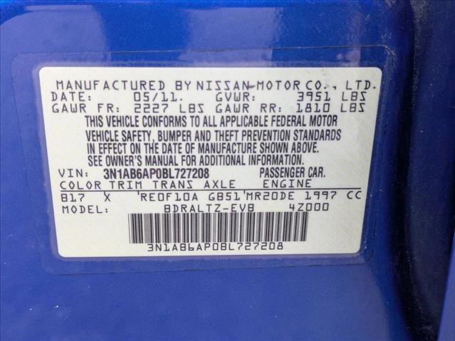 Used 2011 Nissan Sentra 2.0 SR w/ Special Edition Pkg image 24