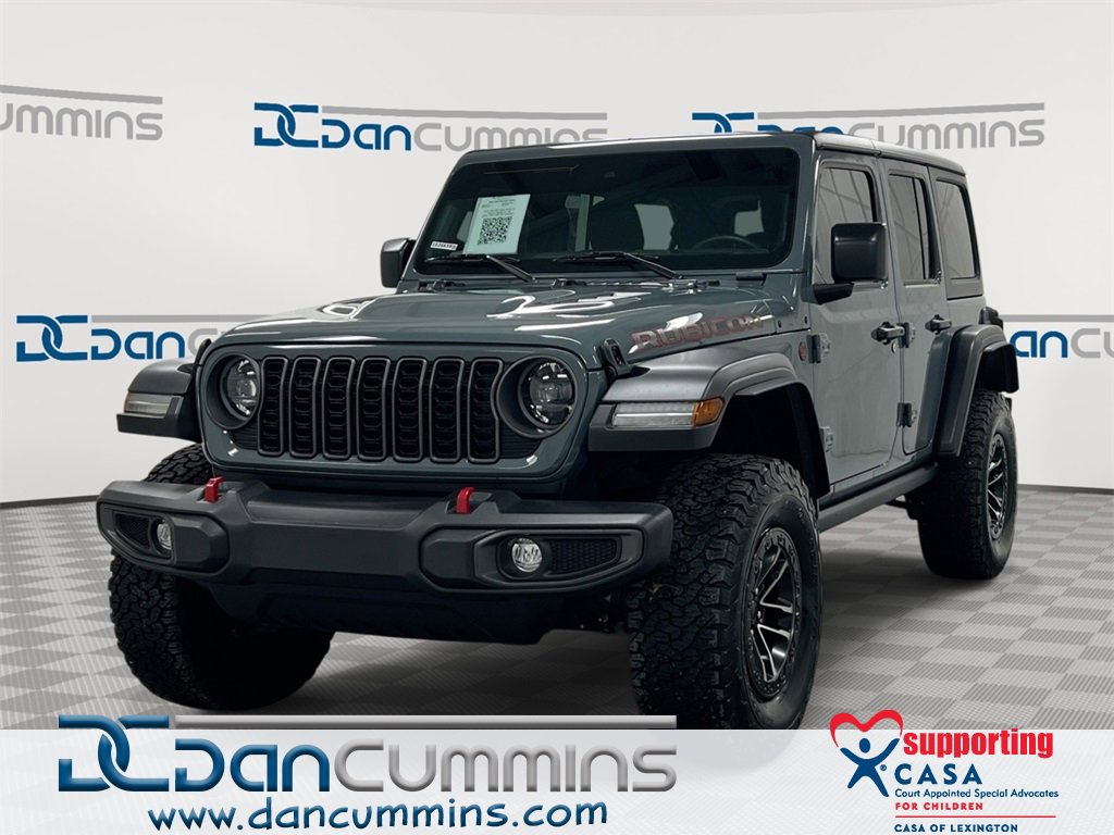Used 2024 Jeep Wrangler Unlimited Rubicon w/ XTREMEE 35" Tire Package image 1