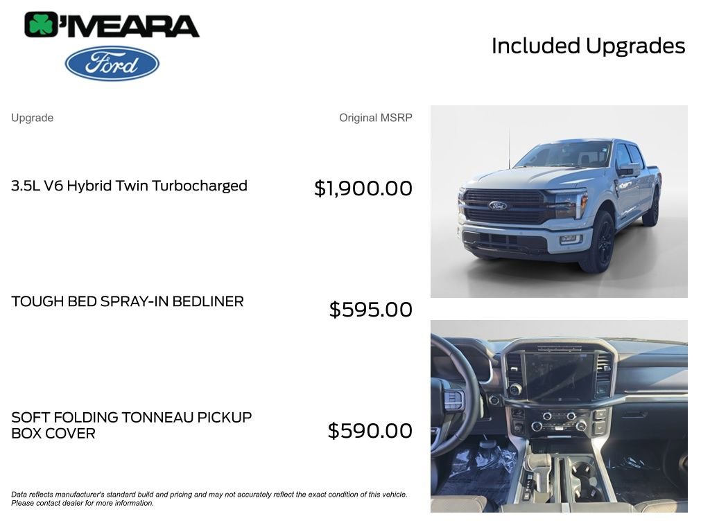 Used 2024 Ford F150 Platinum image 4