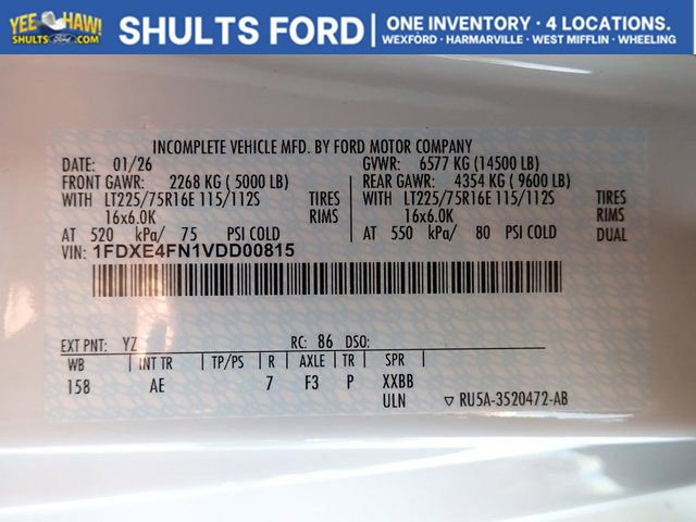 New 2027 Ford E-450 and Econoline 450 Super Duty w/ Power Equipment Group RWD image 20
