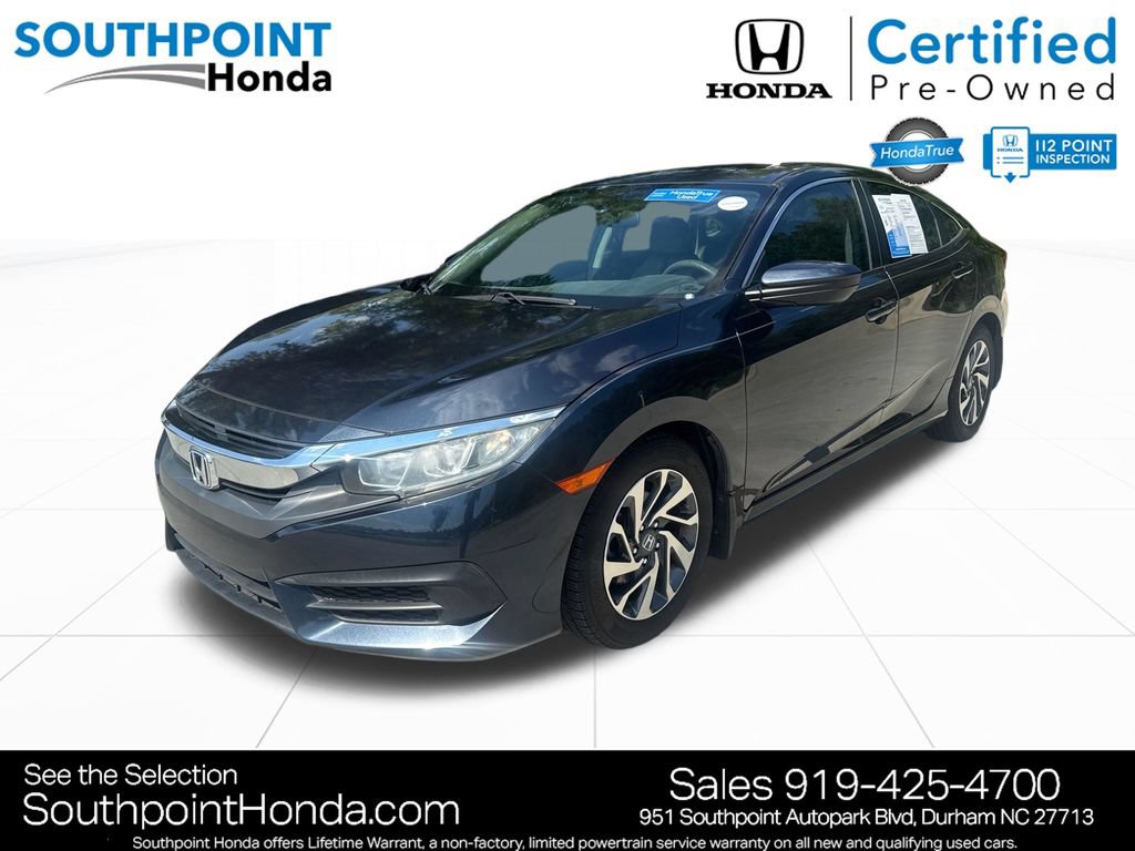 Certified 2017 Honda Civic EX image 3