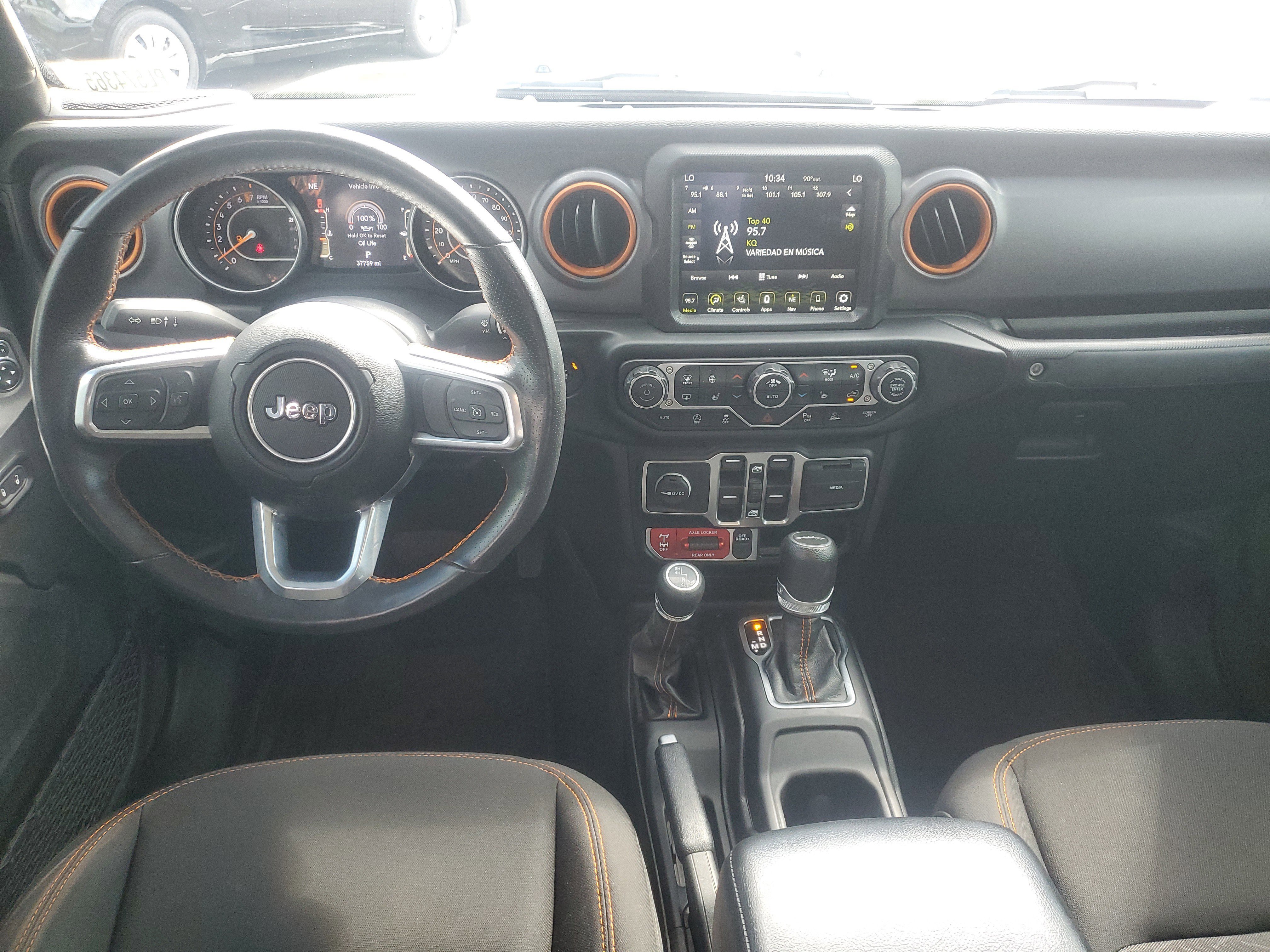 Used 2023 Jeep Gladiator Mojave w/ Cold Weather Group AWD/4WD image 13