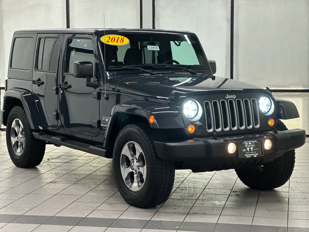 Used 2018 Jeep Wrangler Unlimited Sahara w/ Connectivity Group